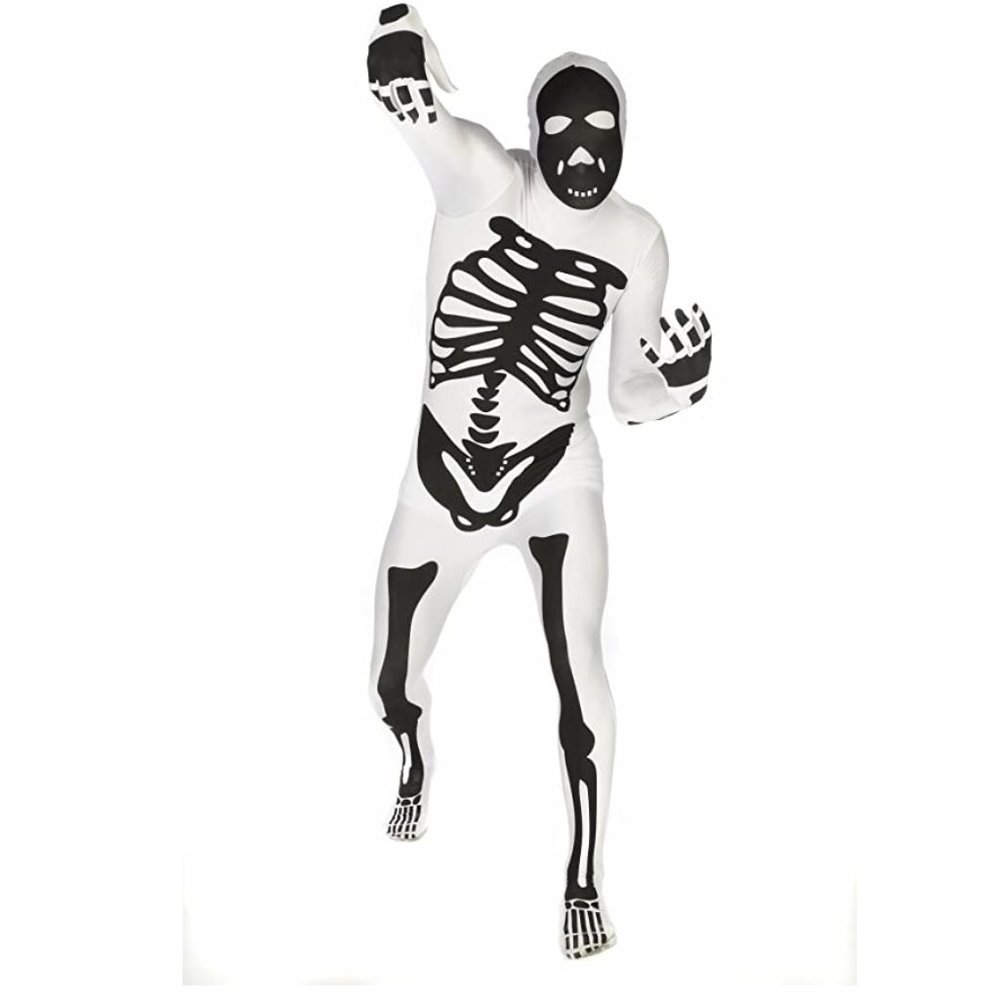 Morphsuits White Skeleton L